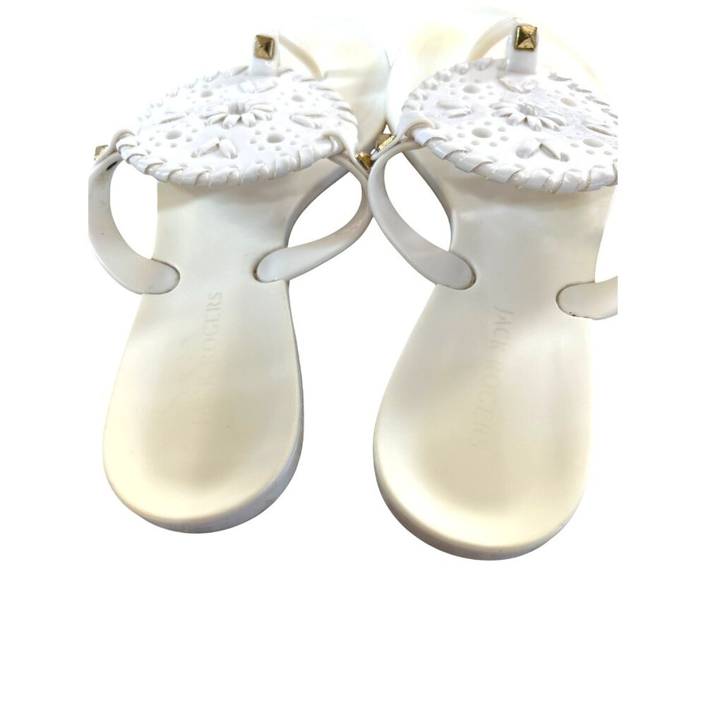 Jack Rogers Girls Sandals White Size 3 - Picture 2 of 6